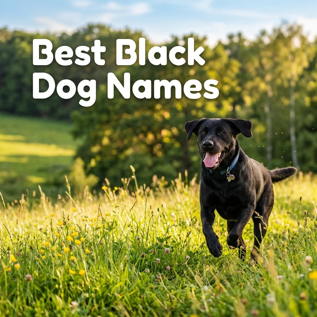 Best Black Dog Names