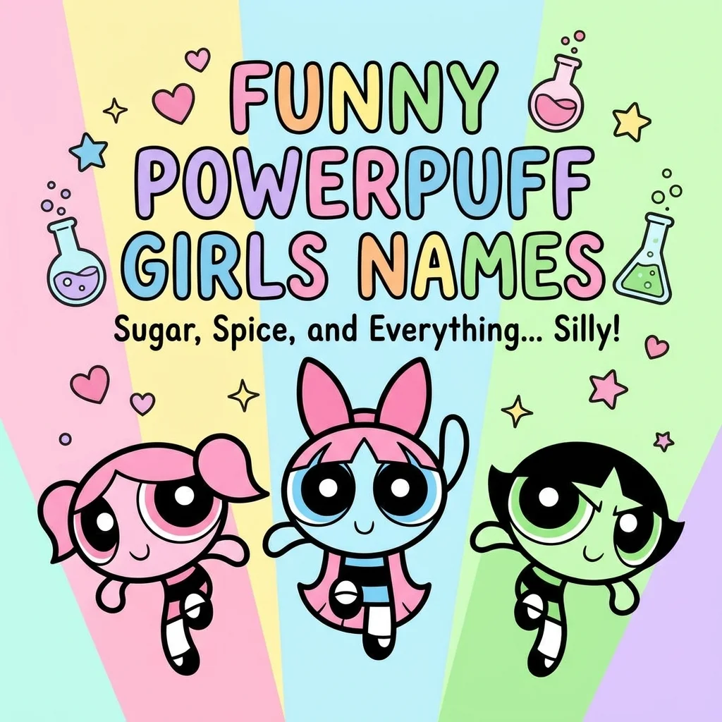 Funny Powerpuff Girls Names