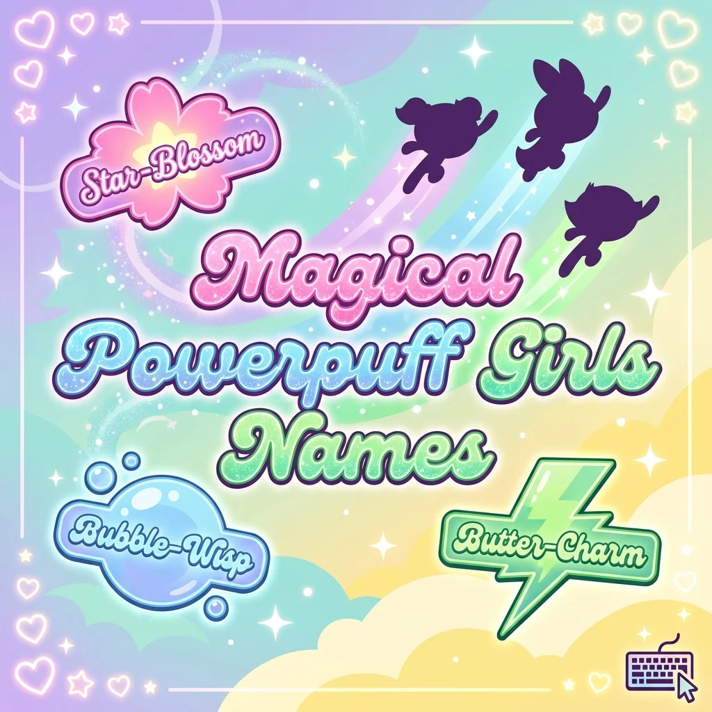 Magical Powerpuff Girls Names