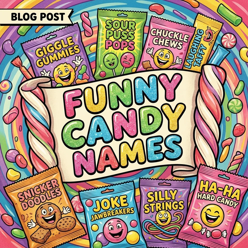 Funny Candy Names
