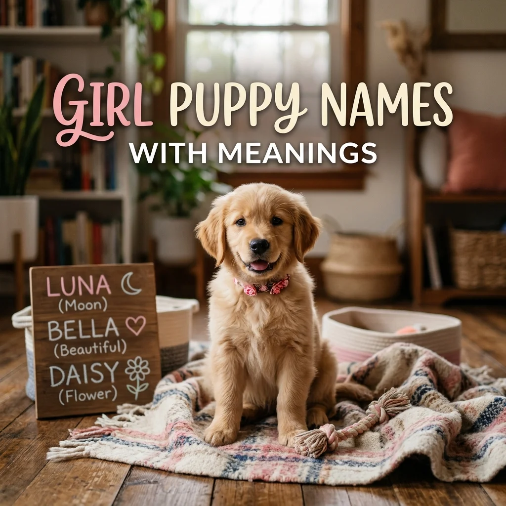 Girl Puppy Names with Meanings