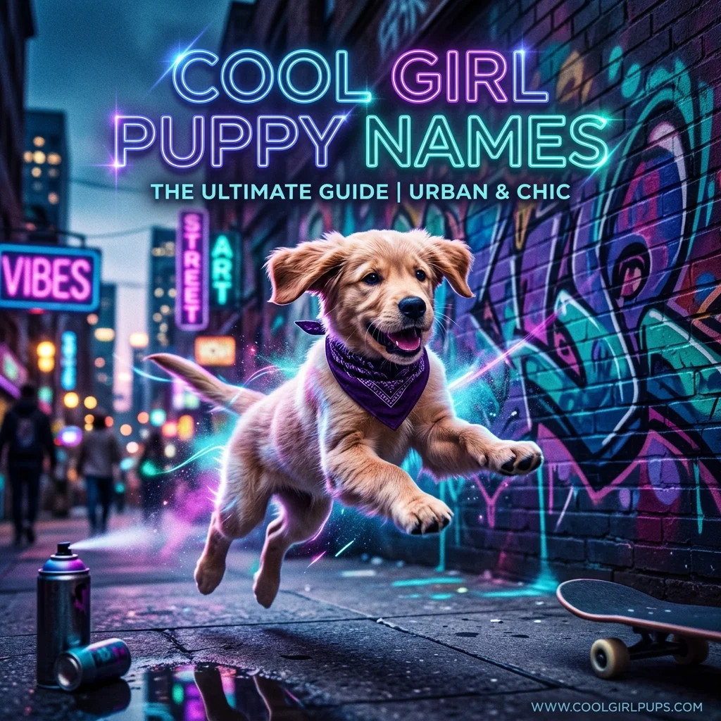 Cool Girl Puppy Names