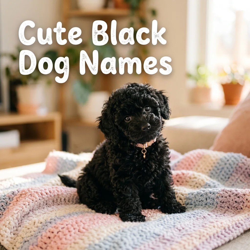 Cute Black Dog Names