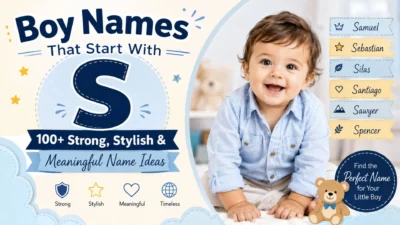 Boy Names That Start With S: 100+ Strong, Stylish & Meaningful Name Ideas