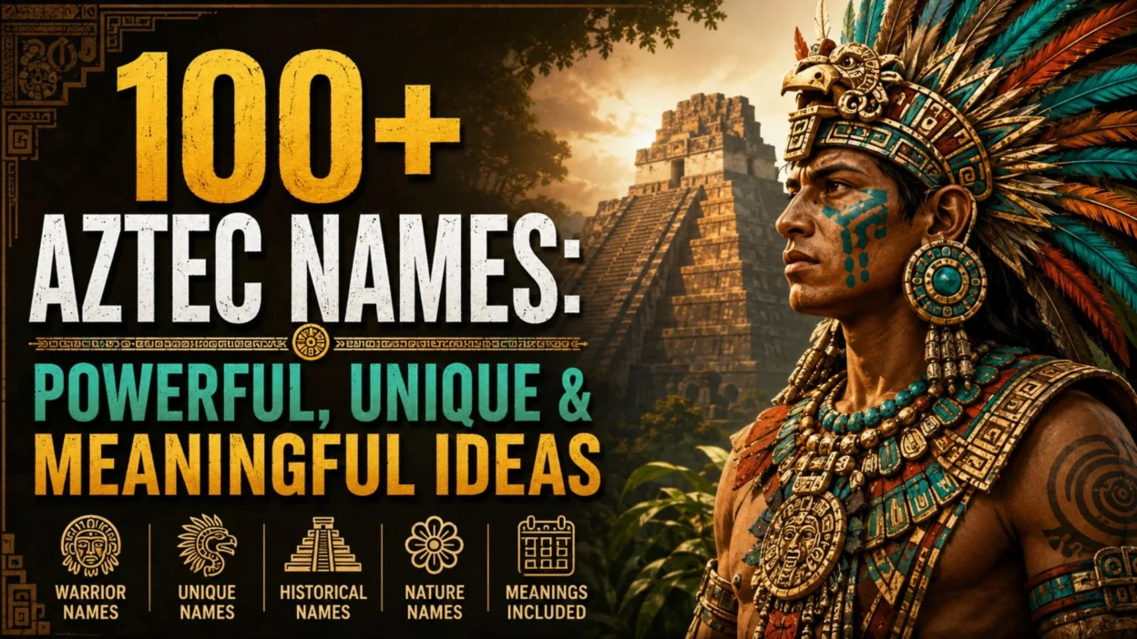 100+ Aztec names with powerful, unique, and meaningful ideas