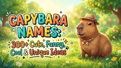 Capybara Names: 300+ cute, funny, cool, and unique name ideas
