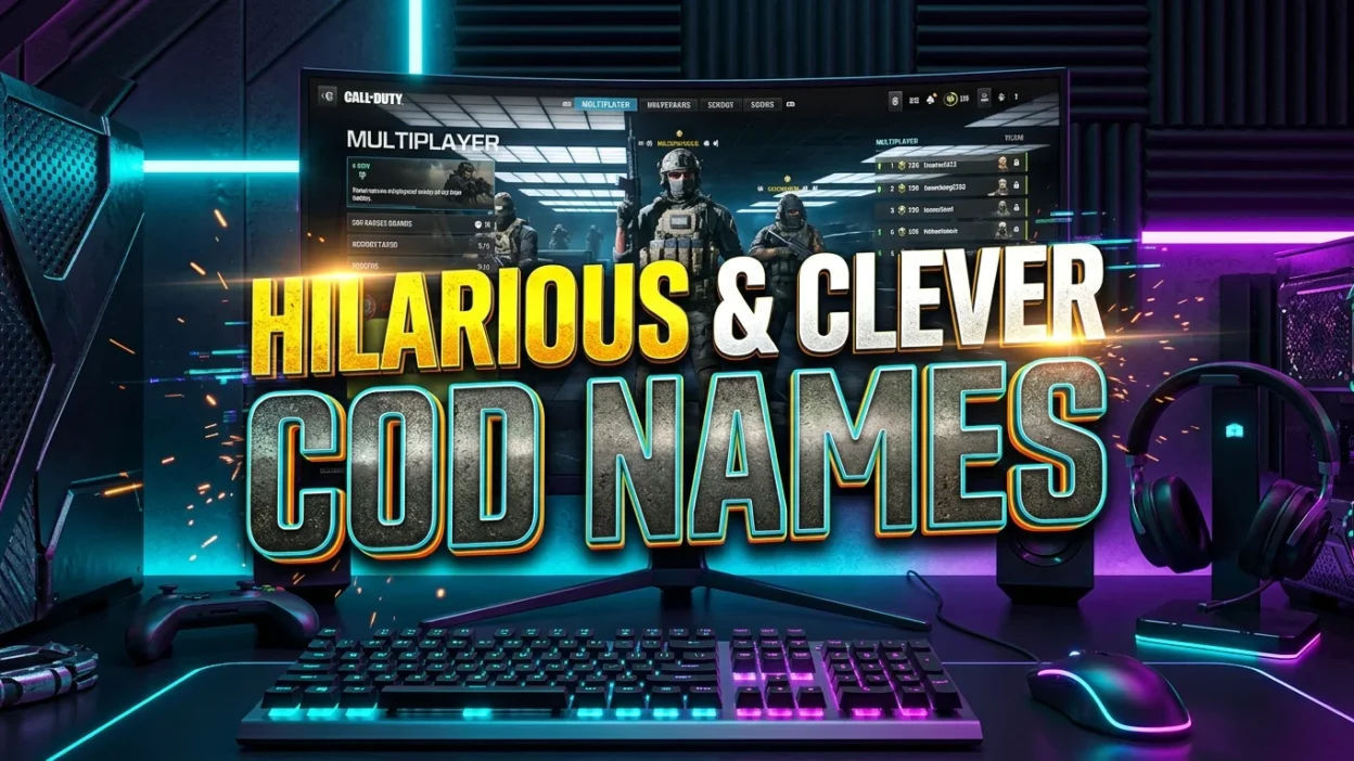 Funny COD names for Call of Duty gamers