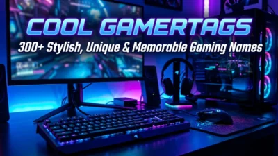 Cool gamertags with stylish, unique, and memorable gaming name ideas